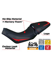 Load image into Gallery viewer, TPZ Italia Misano comfort seat cover for Moto Guzzi V100 Mandello 2022-2024 — Euro Motards — view 2