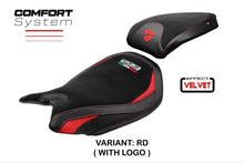 Load image into Gallery viewer, Ducati Panigale 1299 2015-2018 TPZ Italia Dervio Velvet Comfort Foam Seat Cover