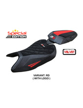 Load image into Gallery viewer, TPZ Italia Bezz velvet SE anti-slip seat cover for Aprilia RS 457 2023-2024 — Euro Motards — view 3