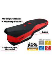 Load image into Gallery viewer, TPZ Italia Lula comfort single seat cover for Ducati Multistrada V4 2021-2024 — Euro Motards — view 2