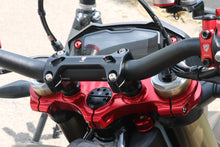 Load image into Gallery viewer, Ducati Hypermotard 698 Mono 2024 CNC Racing Handlebar Upper Clamp Black Or Red