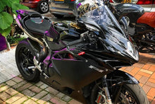 Load image into Gallery viewer, Luimoto team italia race day seat covers for MV Agusta F4 2010-2020 — Euro Motards — view 2