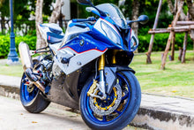 Load image into Gallery viewer, Luimoto motorsports edition suede rider seat cover for BMW S1000RR 2015-2018 — Euro Motards — view 5
