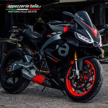Load image into Gallery viewer, TPZ Italia velvet anti-slip rider seat cover for Aprilia RS660 2021-2023 — Euro Motards — view 2