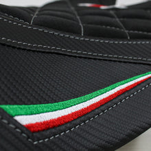 Load image into Gallery viewer, TPZ Italia velvet anti-slip rider seat cover for Aprilia RS660 2021-2023 — Euro Motards — view 3