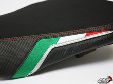 Load image into Gallery viewer, Luimoto team italia suede seat cover 4 colors for Aprilia Tuono 1000 2006-2010 — Euro Motards — view 2