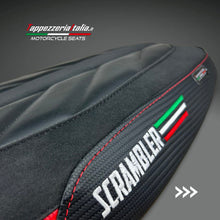 Load image into Gallery viewer, TPZ Italia comfort foam seat cover for Ducati Scrambler 800 2023-2024 — Euro Motards — view 4