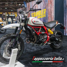 Load image into Gallery viewer, TPZ Italia comfort foam seat cover for Ducati Scrambler Desert Sled 2015-2023 — Euro Motards