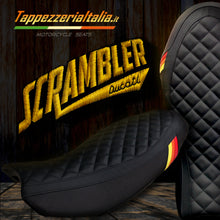 Load image into Gallery viewer, TPZ Italia comfort foam seat cover for Ducati Scrambler Desert Sled 2015-2023 — Euro Motards — view 2