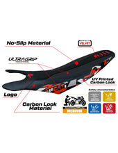 Load image into Gallery viewer, TPZ Italia ultragrip seat cover for Ducati Hypermotard 698 Mono 2024 — Euro Motards — view 2