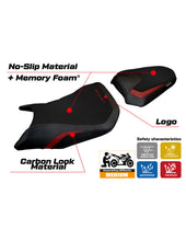 Load image into Gallery viewer, TPZ Italia Toyama comfort foam seat cover for Honda CB 750 Hornet 2023 — Euro Motards — view 5