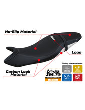Load image into Gallery viewer, Suzuki SV 650 SV650 2016-2023 TPZ Italia Shibuya Anti-Slip Seat Cover