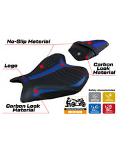 Load image into Gallery viewer, TPZ Italia Thera ultra-grip seat cover for Yamaha YZF-R7 2021-2022 — Euro Motards — view 2