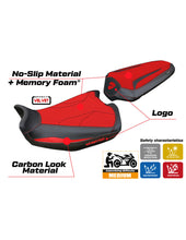 Load image into Gallery viewer, TPZ Italia Linosa velvet comfort seat cover for Ducati Monster 937 2021-2023 — Euro Motards — view 2