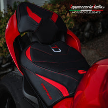 Load image into Gallery viewer, TPZ Italia ultra-grip seat cover for Ducati Streetfighter V4 2020-2023 — Euro Motards