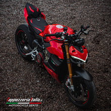 Load image into Gallery viewer, TPZ Italia ultra-grip seat cover for Ducati Streetfighter V4 2020-2023 — Euro Motards — view 3