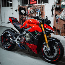 Load image into Gallery viewer, TPZ Italia ultra-grip seat cover for Ducati Streetfighter V4 2020-2023 — Euro Motards — view 5