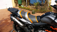 Load image into Gallery viewer, Suzuki V-Strom DL 650 2012-2016  Top Sellerie Comfort Seat Gel/Heat New SGCDL62