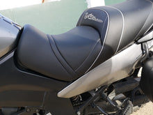 Load image into Gallery viewer, Suzuki V-Strom DL 650 1000 2002-2011  Top Sellerie Comfort Seat Gel/Heat SGCVST3