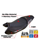 Load image into Gallery viewer, TPZ Italia Koln comfort foam seat cover for BMW R1300GS STD 2023-2024 — Euro Motards — view 2
