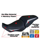 Load image into Gallery viewer, TPZ Italia Kobe comfort foam seat cover for Honda CB300R 2018-2024 — Euro Motards — view 2