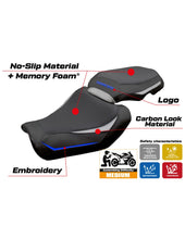 Load image into Gallery viewer, Yamaha Tracer 9-9GT 2025 TPZ Italia Ness Comfort Foam Seat Cover 8 Colors New