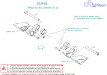 Load image into Gallery viewer, Aprilia RSV4 2015-2019 Lightech Crash Frame Sliders Protectors Kit New