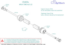 Load image into Gallery viewer, Aprilia Tuono V4 1100 2021-2023 Lightech Crash Frame Sliders Protectors Kit New