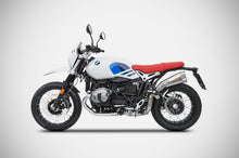 Load image into Gallery viewer, Zard high limited edition steel Euro 5 silencer Scrambler for BMW RnineT 2021-2022 — Euro Motards