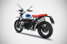 Load image into Gallery viewer, Zard limited edition steel mesh end-cap racing silencer Scrambler for BMW RnineT 2021-2022 — Euro Motards