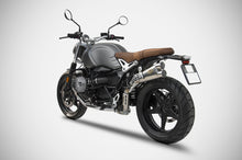 Load image into Gallery viewer, Zard high limited edition steel mesh Euro 5 silencer for BMW RnineT 2021-2022 — Euro Motards