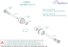 Load image into Gallery viewer, Honda CB600F Hornet 600 2007-2013 Lightech Crash Frame Sliders Protectors Kit