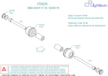Load image into Gallery viewer, Honda CB650R 2019-2024 Lightech Crash Frame Sliders Protectors Kit