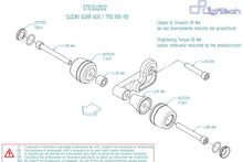Load image into Gallery viewer, Suzuki GSXR 600 750 2008-2010 Lightech Crash Frame Sliders Protectors Kit New