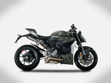 Load image into Gallery viewer, Zard full system with titanium slip-ons for Ducati Streetfighter V2 2022-2023 — Euro Motards — view 3