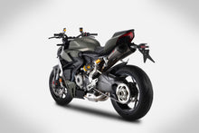 Load image into Gallery viewer, Zard full system with titanium slip-ons for Ducati Streetfighter V2 2022-2023 — Euro Motards — view 2