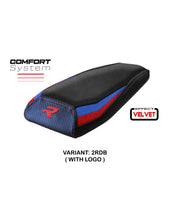 Load image into Gallery viewer, TPZ Italia Letur velvet comfort seat cover set for BMW M1000R 2022-2023 — Euro Motards — view 2