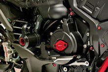 Load image into Gallery viewer, Ducati Diavel V4 2023-2024 CNC Racing Frame Crash Protectors Sliders Red