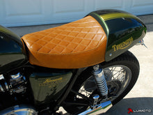 Load image into Gallery viewer, Luimoto vintage brown seat cover for Triumph Thruxton 2004-2015 — Euro Motards — view 5