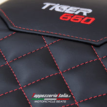 Load image into Gallery viewer, TPZ Italia comfort foam seat cover for Triumph Tiger 660 2021-2023 — Euro Motards — view 3