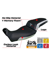 Load image into Gallery viewer, TPZ Italia comfort foam seat cover for Voge Valico 525 DS DSX 2023-2024 — Euro Motards — view 2