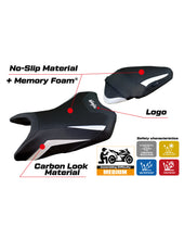 Load image into Gallery viewer, TPZ Italia Arlon comfort foam seat cover for Kawasaki Ninja 500 2024 — Euro Motards — view 2