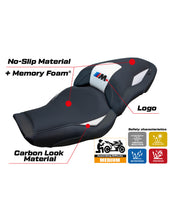 Load image into Gallery viewer, TPZ Italia Graz comfort foam seat cover for BMW M1000XR 2024 — Euro Motards — view 2