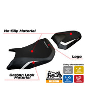 Load image into Gallery viewer, TPZ Italia Tomori anti-slip seat cover for Honda CB500 Hornet 2024 — Euro Motards — view 2