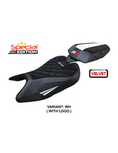 Load image into Gallery viewer, TPZ Italia Bezz velvet SE anti-slip seat cover for Aprilia RS 457 2023-2024 — Euro Motards — view 4
