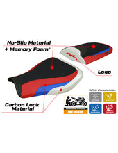 Load image into Gallery viewer, TPZ Italia Huelva comfort foam seat cover for Honda CBR600RR 2007-2024 — Euro Motards — view 2