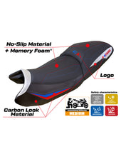 Load image into Gallery viewer, TPZ Italia Ahus comfort foam seat cover for BMW R1300GS Touring 2023-2024 — Euro Motards — view 2
