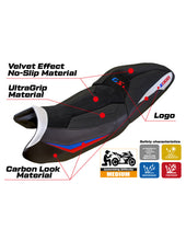 Load image into Gallery viewer, TPZ Italia velvet ultra-grip seat cover for BMW R1300GS Touring 2023-2024 — Euro Motards — view 2