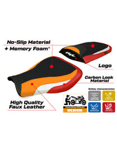 Load image into Gallery viewer, TPZ Italia Huelva comfort foam seat cover for Honda CBR600RR 2007-2024 — Euro Motards — view 2
