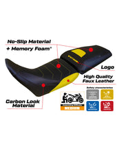 Load image into Gallery viewer, TPZ Italia comfort foam seat cover for Suzuki V-Strom 1050 2020-2024 — Euro Motards — view 2
